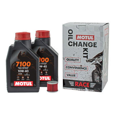 MOTUL RACE OIL CHANGE KIT - KAWASAKI KX250F 04-24 KX450F 16-24 - 16-900-05