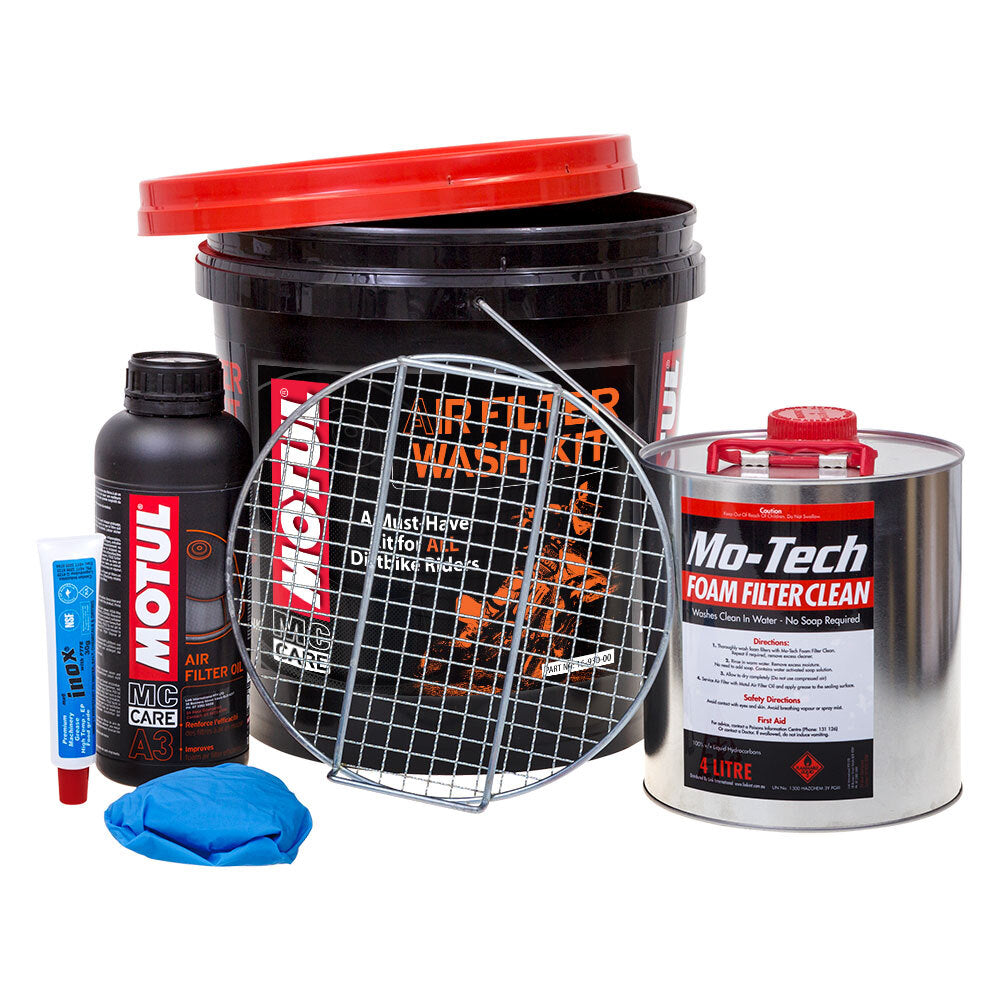 MOTUL BUCKET / AIR FILTER WASH KIT - 16-930-00