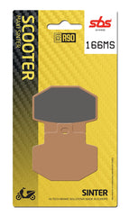 SBS FRICTION - Sinter Rear Scooter Brake Pads (SBS 772) - 166MS-