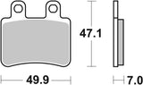SBS FRICTION - Ceramic Front / Rear Scooter Brake Pads (SBS 773) - 167HF-
