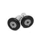 Kustom Hardware Bar End Plug 28mm 3 Piece - Black