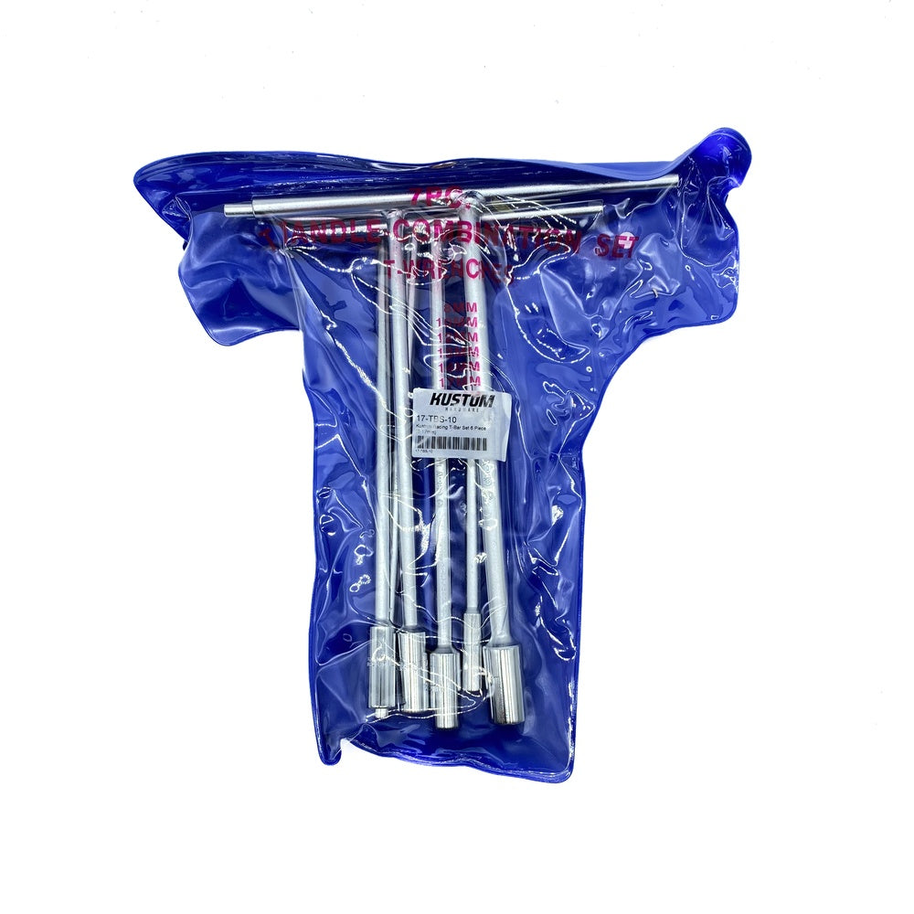Kustom Hardware Racing - T-Bar Set 6 Piece (8-17mm)