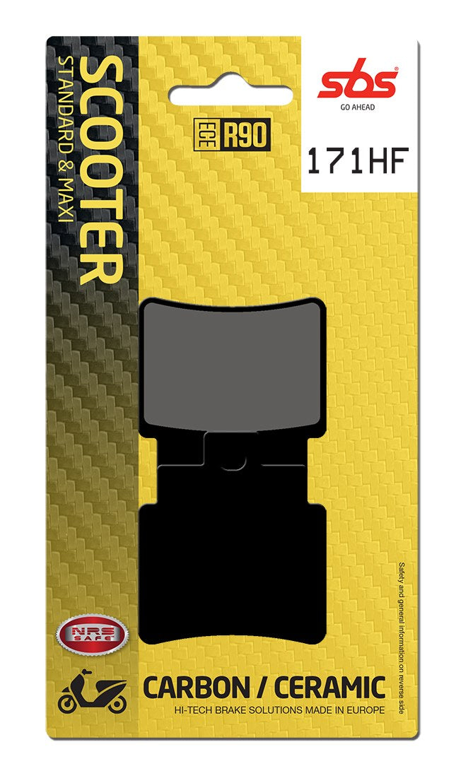 SBS FRICTION - Ceramic Front Scooter Brake Pads (SBS 775) - 171HF-
