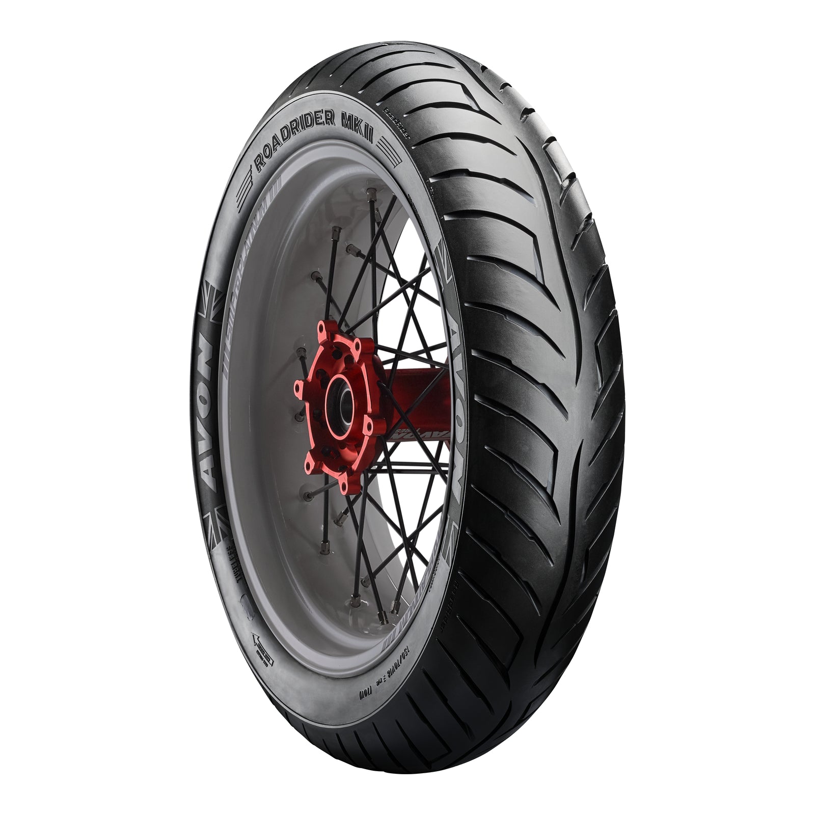 Avon Roadrider MKII 130/70-17 Front / Rear Tyre (62H Rating)