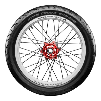 Avon Cobra Chrome 130/80B17 Front Tyre (65H Rating) AV91