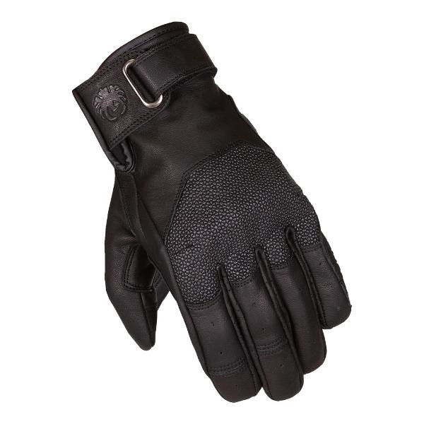 Merlin Valor D3O® Leather Gloves Black Small - 65-355-02
