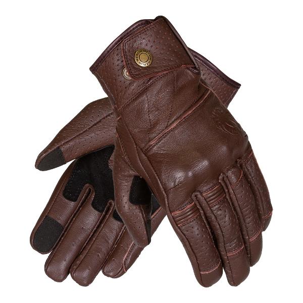 Merlin Legacy D3O® Ladies Leather Gloves Dark Brown 2XL - 65-358-17