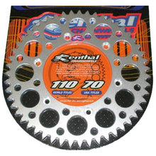RENTHAL REAR SPROCKET ROAD ULTRALIGHT 39T (184U-520-39P-HA)