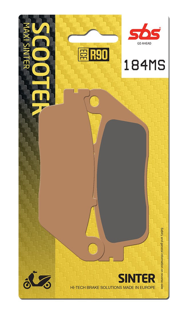 SBS FRICTION - Sinter Rear Scooter Brake Pads (SBS 811) - 184MS-