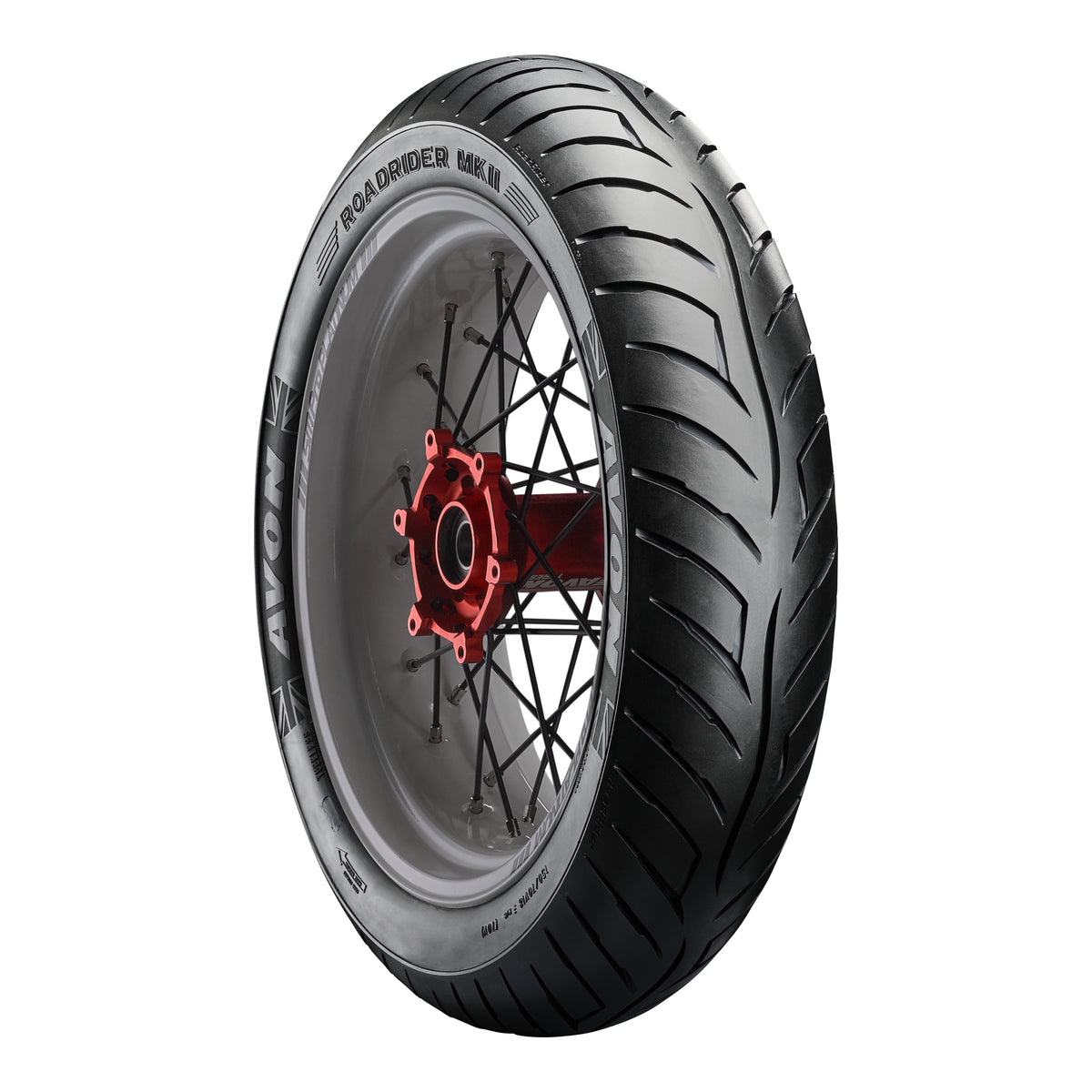 Avon Roadrider MKII 100/90-18 Front / Rear Tyre (56V Rating)