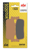 SBS FRICTION - Sinter Rear Scooter Brake Pads (SBS 863) - 195MS-