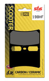 SBS FRICTION - Ceramic Front Scooter Brake Pads (SBS 634) - 198HF-