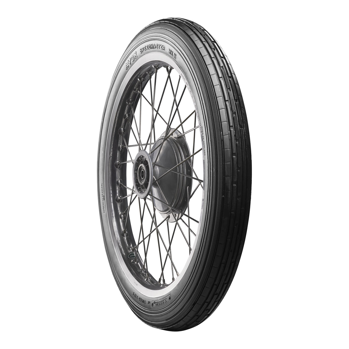 Avon Speedmaster MKII 3.00-19 Front Reinforced Tyre (54S Rating)