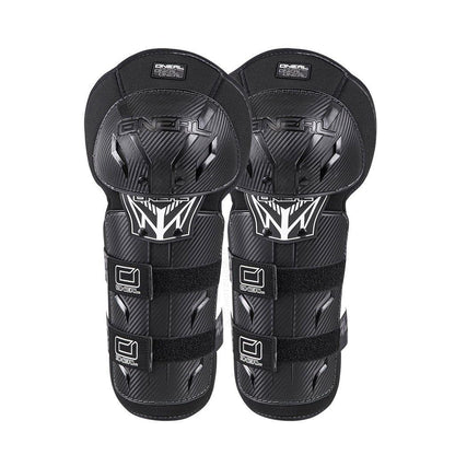 ONEAL PUMPGUN MX CARB LOOK KNEE GUARDS - ADULT (BLK) (WAS 0256206)
