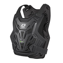ONEAL SPLIT CHEST PROTECTOR LITE BLK ADULT (LG/XL)