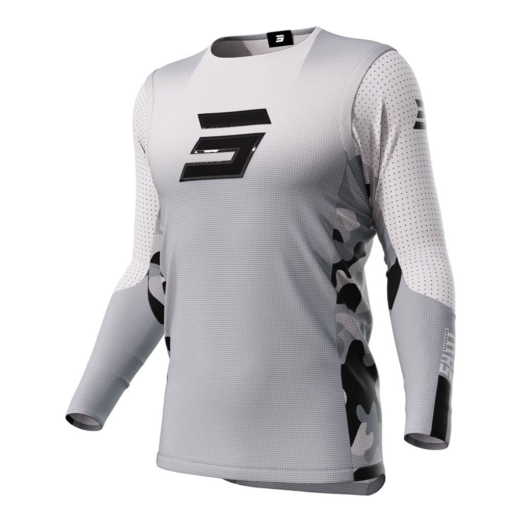 Shot Aerolite Jersey Shadow Grey Medium - 66-4103-09