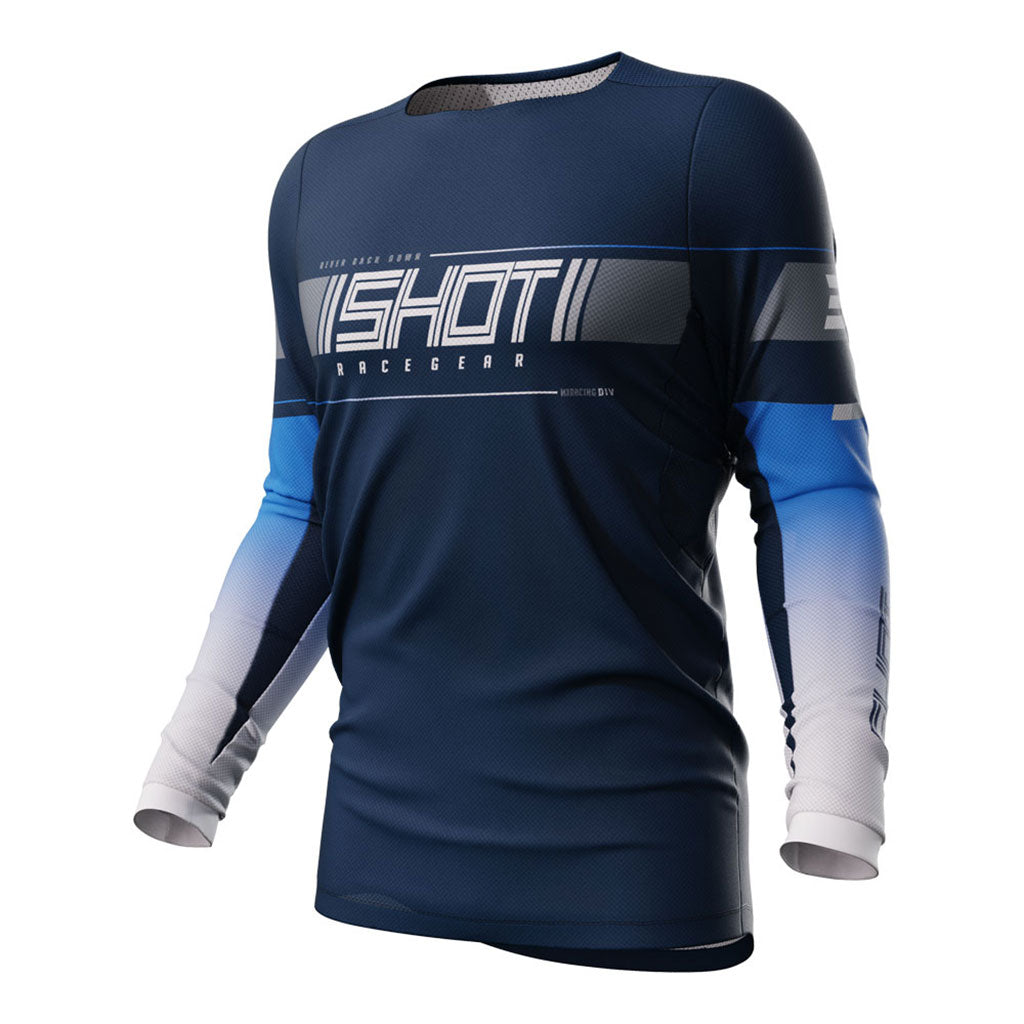 Shot Contact Jersey Indy Blue Medium - 66-4111-09