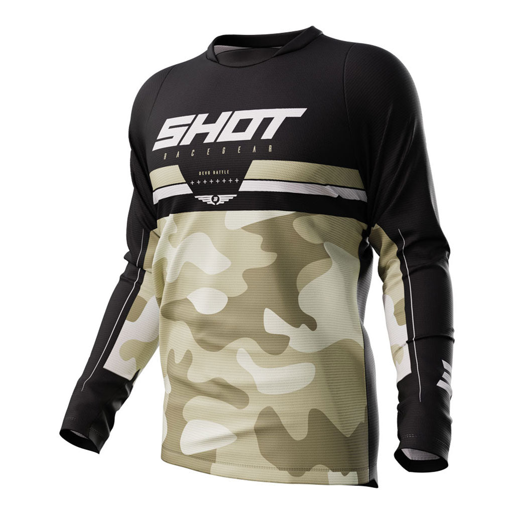 Shot Devo Jersey Battle Sand Large - 66-4120-10
