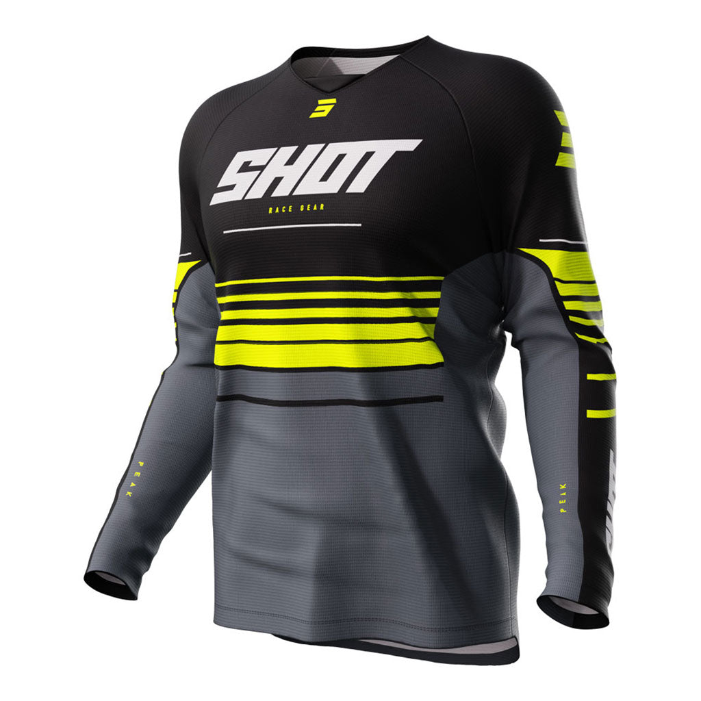 Shot Raw Kid Jersey Peak Neon Yellow 12/13 - 66-4304-05