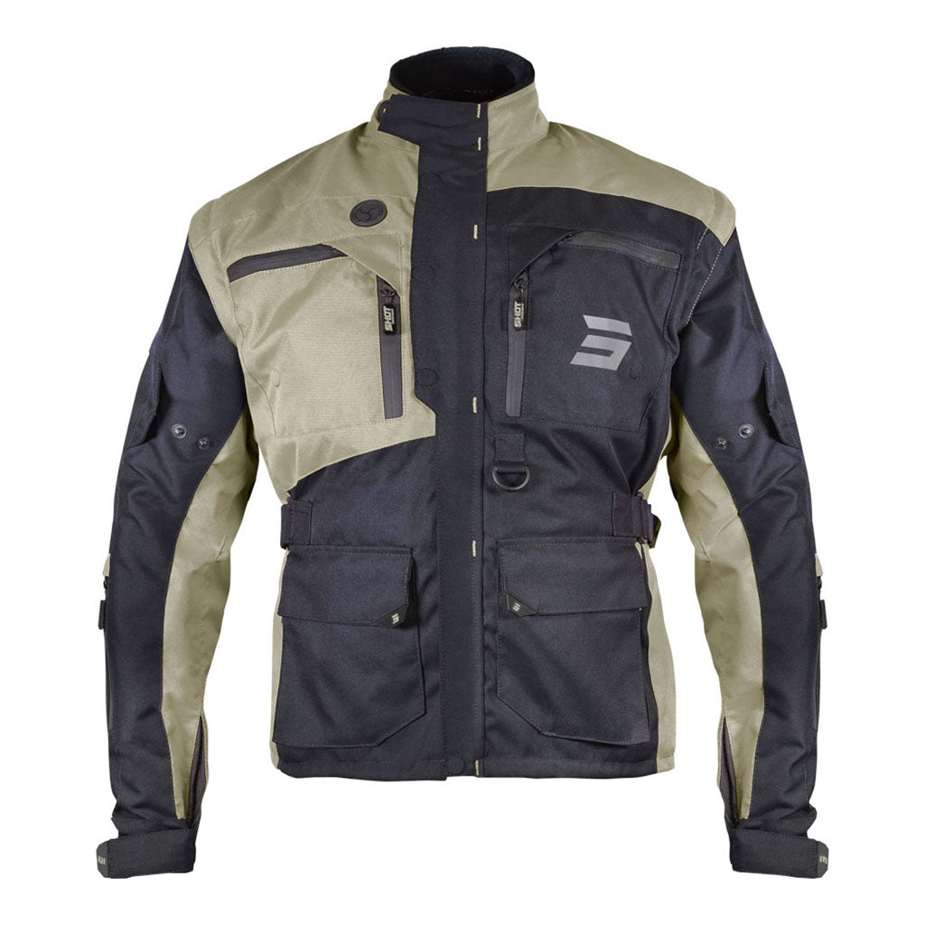 Shot Racetech Jacket Black/Sand XXL - 66-4152-12