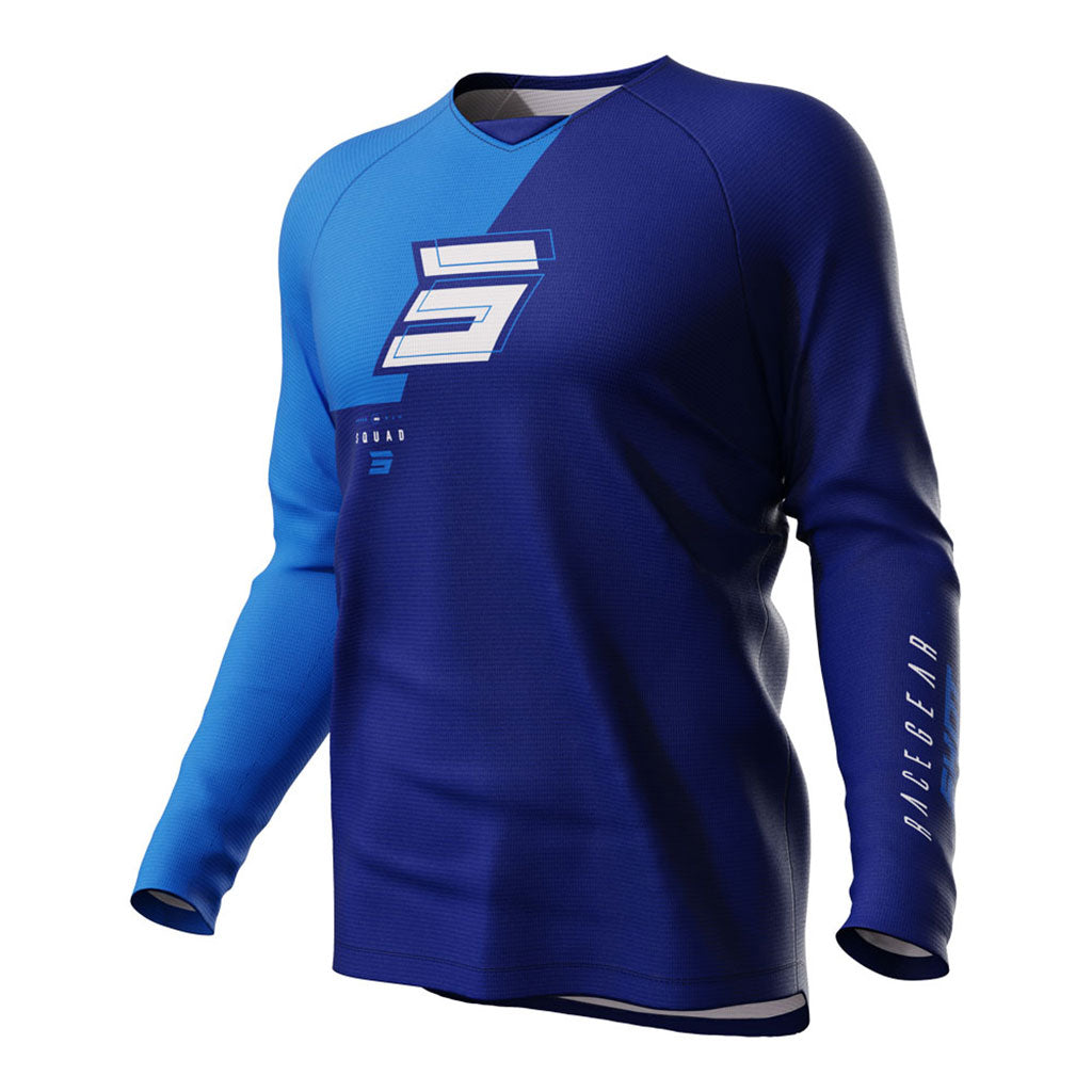 Shot Raw Jersey Squad Blue Large - 66-4134-10