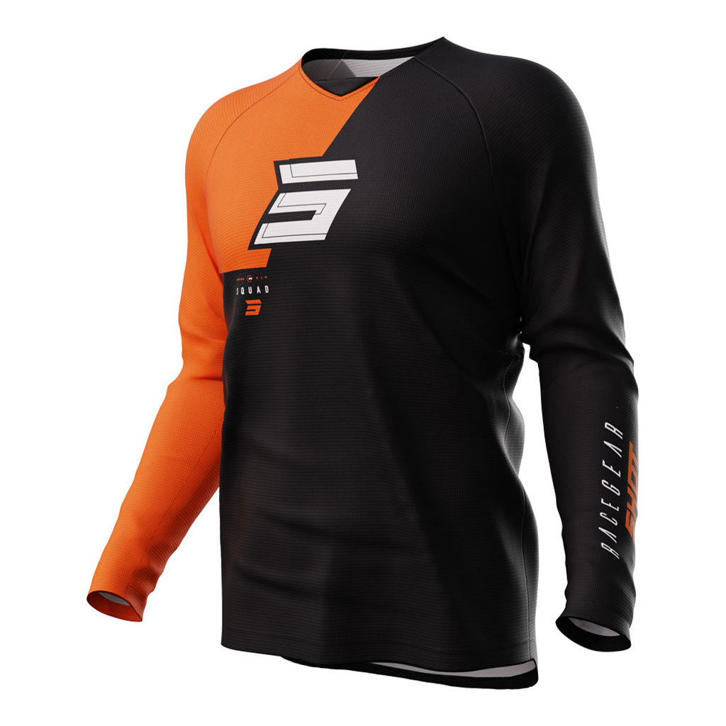 Shot Raw Jersey Squad Orange 3XL - 66-4132-13