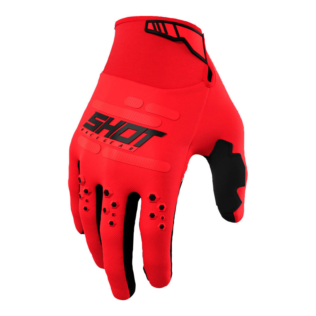 Shot Vision Gloves Red 12 (2XL) - 66-4141-12