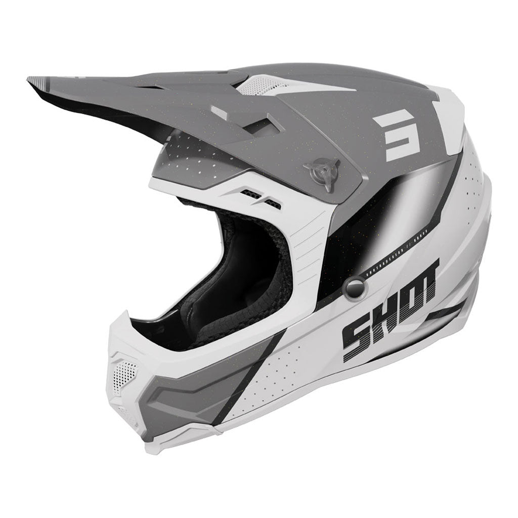 Shot Core Helmet Honor Grey Pearly Medium - 66-4702-06