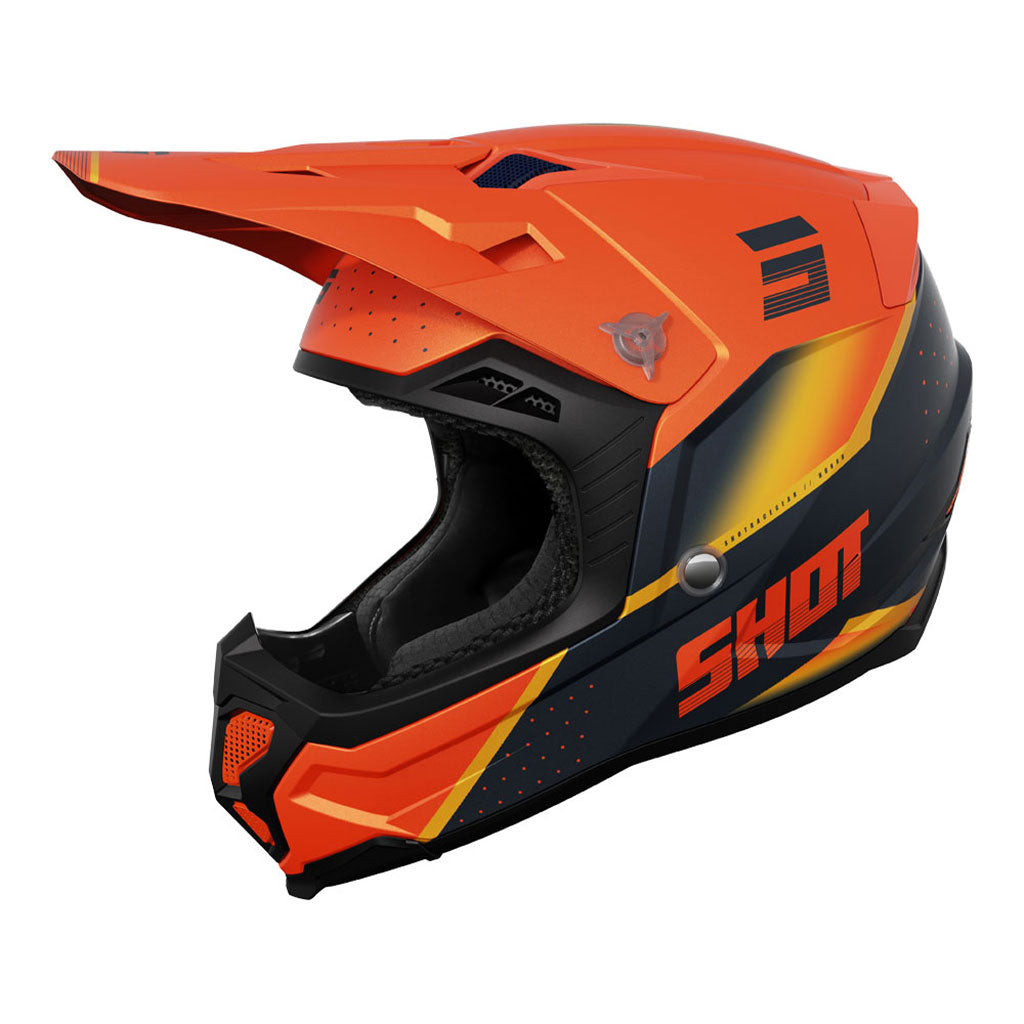 Shot Core Helmet Honor Orange Matt Large - 66-4704-07