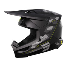 Shot Race Helmet Battle Black Camo/Neon Yellow Large - 66-4712-07