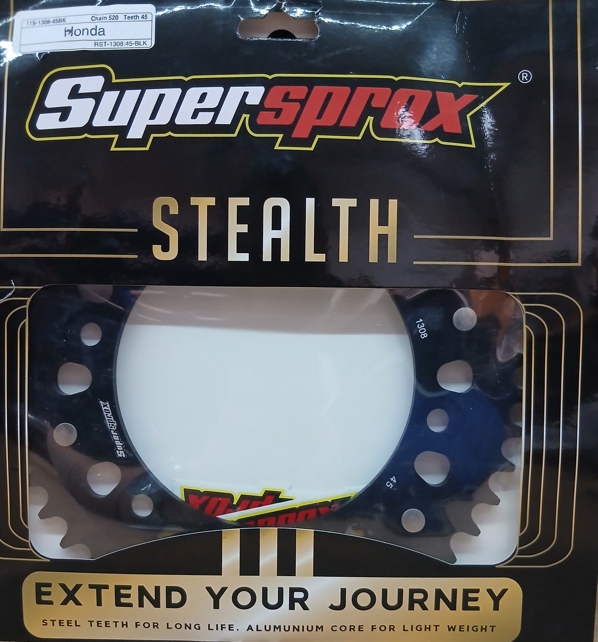 45T Black Stealth Supersprox 520 Pitch MCJ/MBW (1308)