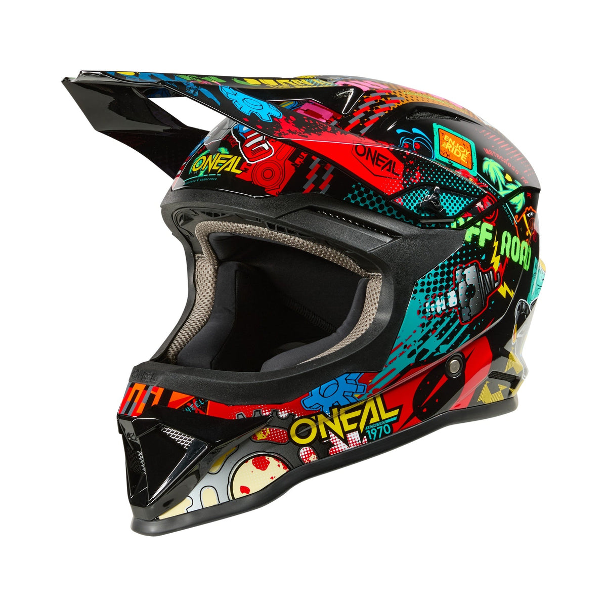 Oneal 27 1SRS Youth Helmet Vibrant - Multi