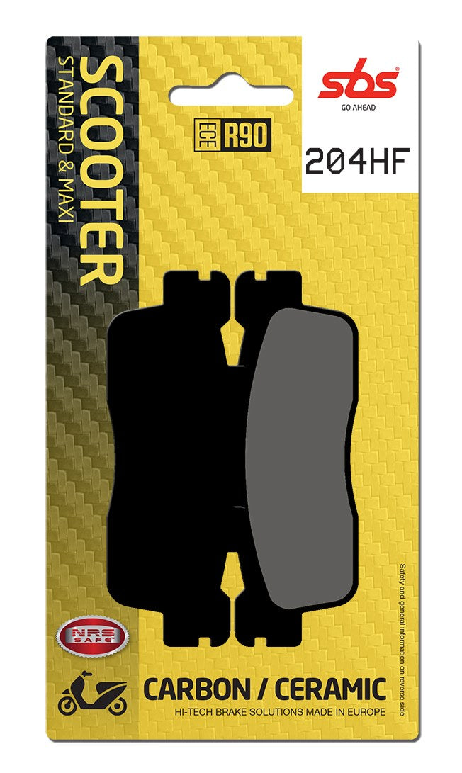 SBS FRICTION - Ceramic Rear Scooter Brake Pads (SBS 871) - 204HF-