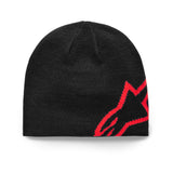 CORP SHIFT BEANIE BLACK/RED