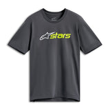 BLAZE 2.0 CSF TEE CHARCOAL/WHITE/HI VIS