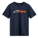 AS121473108 BLAZE 2.0 CSF TEE NAVY/WHITE/ORANGE