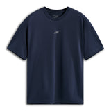 FOCUSED OVERSIZED SS CSF TEE NAVY