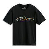 VERDURE CAMO SS CSF TEE BLACK