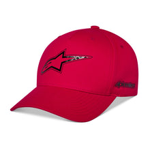 Alpinestars Carbon Fiber Snapback Hat Red