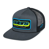 PHOSPHOR TRUCKER HAT CHARCOAL/BLACK
