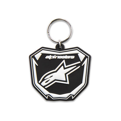 Alpinestars Plate Keyfob Black/White