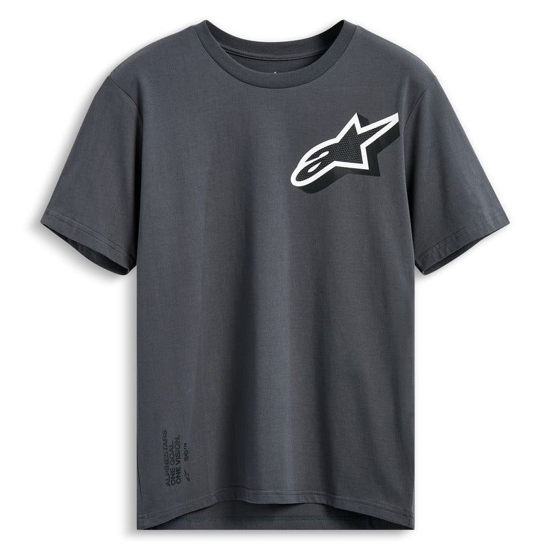 AS123572320 SHADED SS CSF TEE CHARCOAL