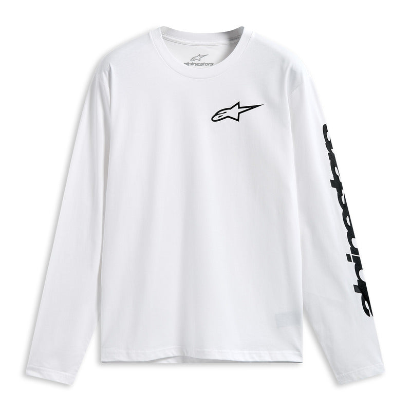 Alpinestars Trackside LS CSF Tee White-Black