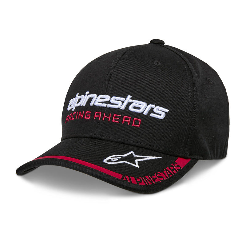 AS123581410 INDENT HAT BLACK/RED