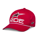 RIDE COMP SNAPBACK HAT RED/WHITE/BLACK