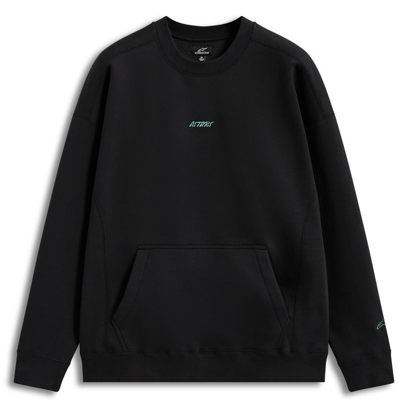 AS123651200 GUISE OVERSIZED CREW BLACK