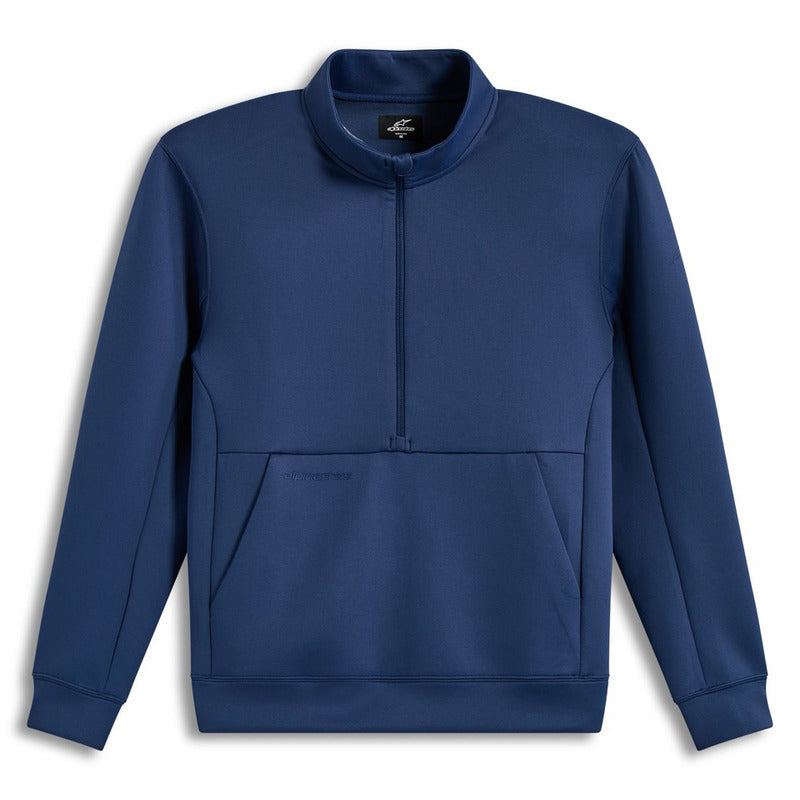AS123651300 APERA HALF-ZIP SWEATSHIRT STEEL BLUE
