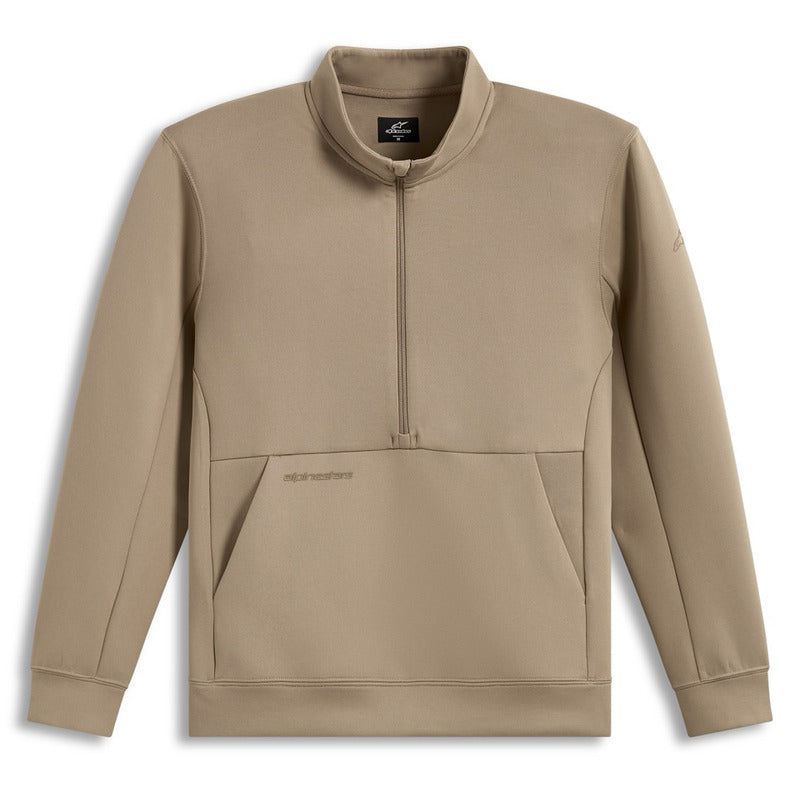 AS123651300 APERA HALF-ZIP SWEATSHIRT PUTTY