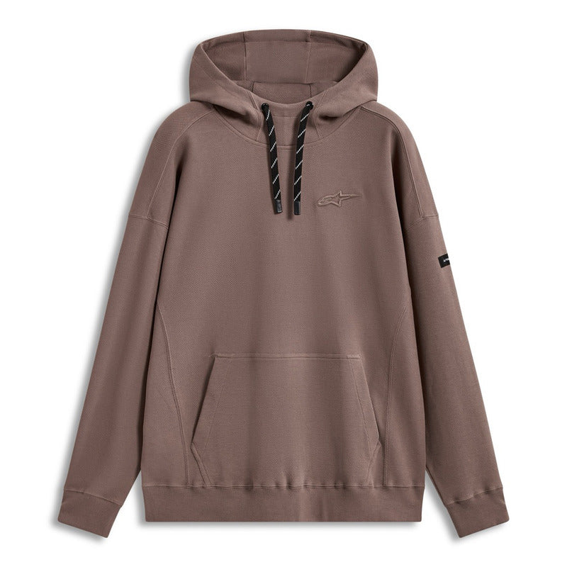 AS123652802 CAMINO TEXTURED OVRSIZED HOODIE TAUPE
