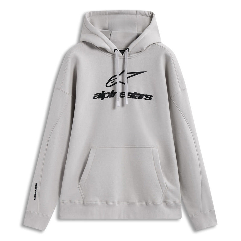 AS123652808 PRELUDE OVERSIZED HOODIE CEMENT